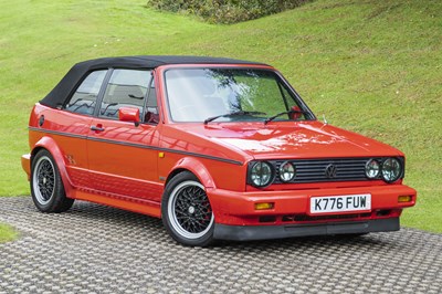 Lot 55 - 1993 Volkswagen Golf GTi Sportline Cabriolet