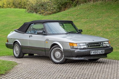 Lot 5 - 1989 Saab 900 Turbo 16V Convertible T16