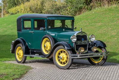 Lot 10 - 1929 Ford Model A Four Door Sedan