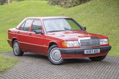 Lot 9 - 1992 Mercedes-Benz 190 E 1.8